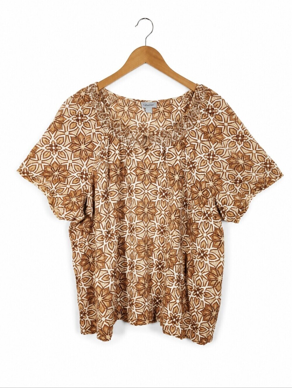 🩵 Liz & Me Catherines Floral Tee Shirt